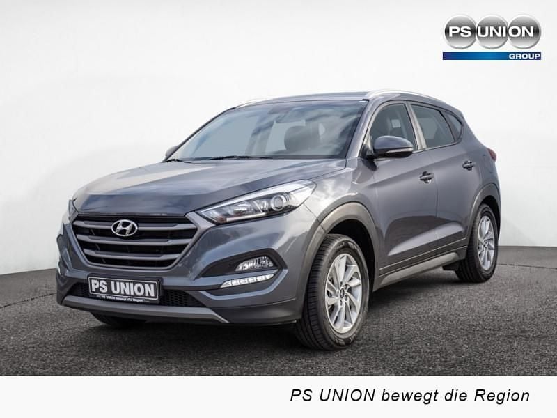 Grau Gebraucht 2018 Hyundai Tucson Trend SUV | 13.990 € (Guter Preis) - Bild 1/4