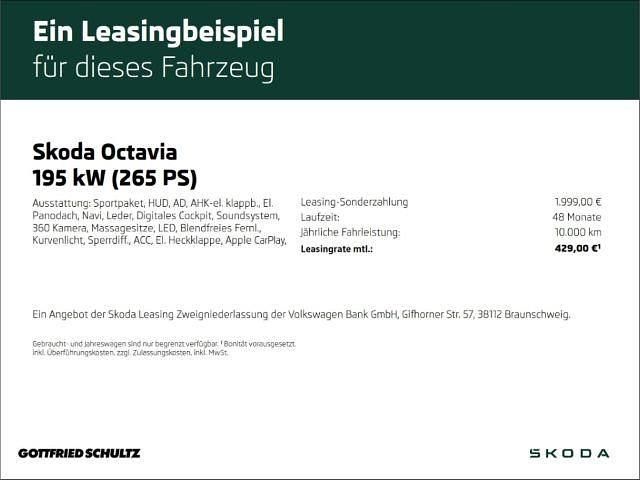 Grau Neu 2025 Skoda Octavia RS Kombi | 55.480 € - Bild 1/1