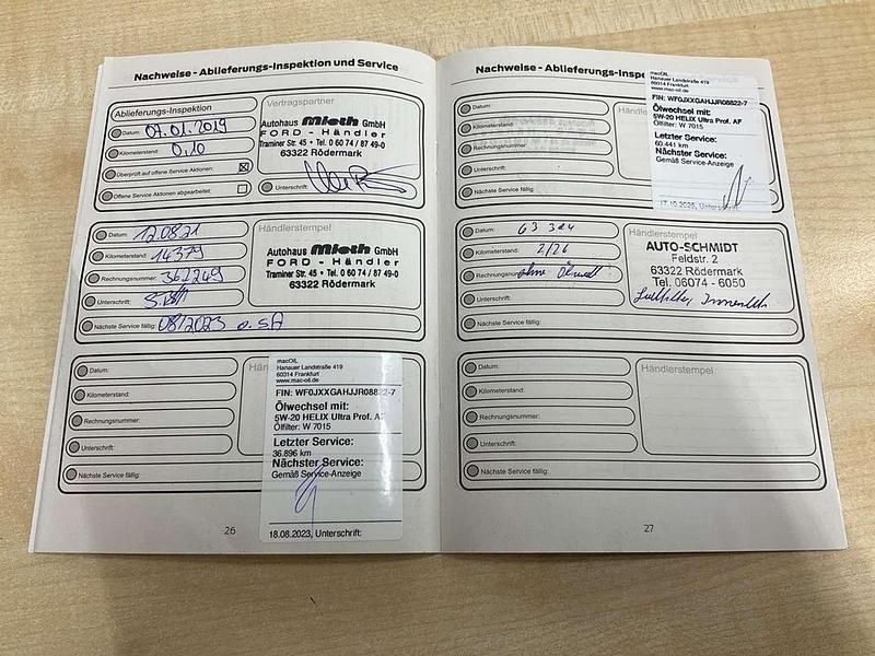 Gebraucht Ford Fiesta Titanium 101 PS (74 kW) 2019 Frostweiß Kleinwagen