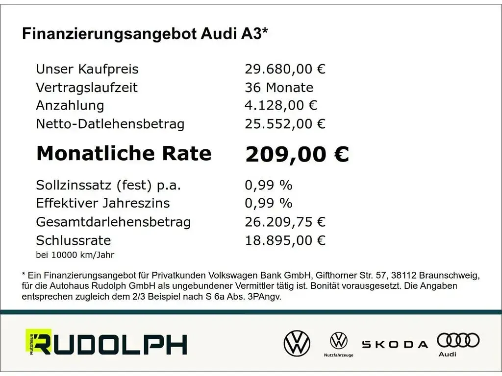 Gebraucht Audi A3 Advanced Plus 150 PS (110 kW) 2024 Mythosschwarz metallic Limousine