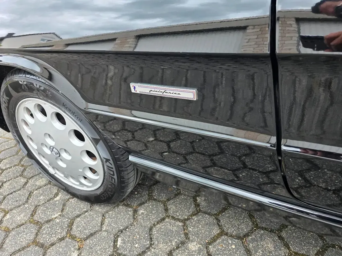 Gebraucht Alfa Romeo Spider 120 PS (88 kW) 1991 Schwarz Cabrio