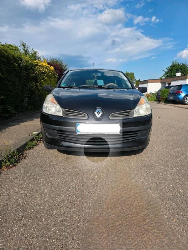 Schwarz Gebraucht 2008 Renault Clio II Kleinwagen | 2.250 € (Fairer Preis) - Bild 1/4