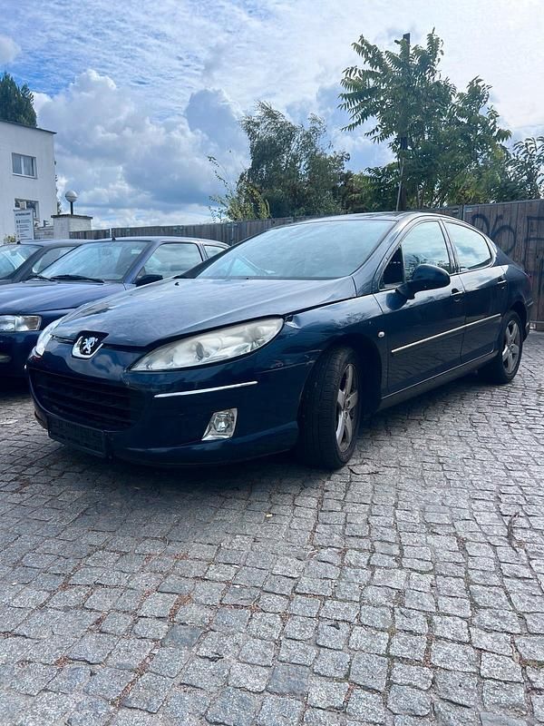 Blau Gebraucht 2010 Peugeot 407 Limousine | 500 € - Bild 1/4