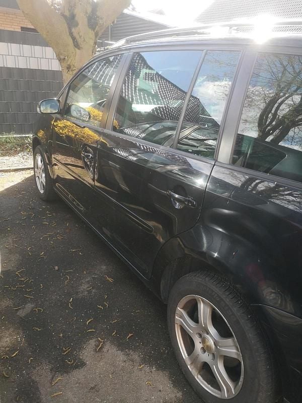 Gebraucht VW Touran 120 PS (88 kW) 2006 Schwarz Van / Kleinbus