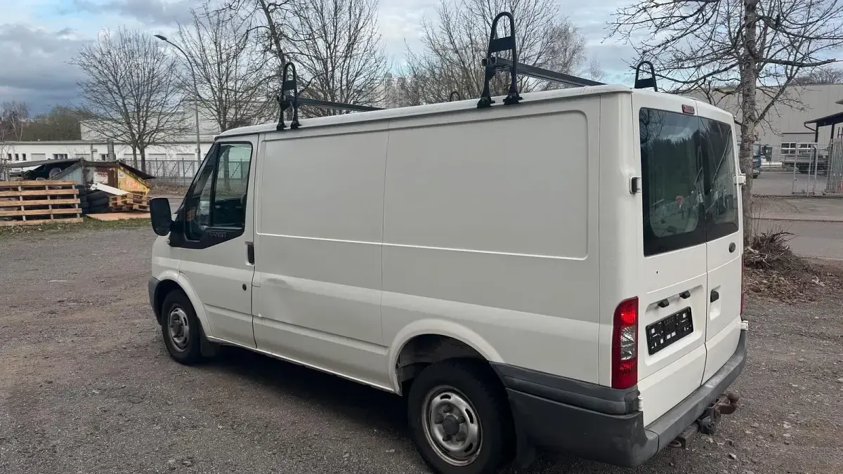 Gebraucht Ford Transit 101 PS (74 kW) 2012 Weiß Van / Kleinbus