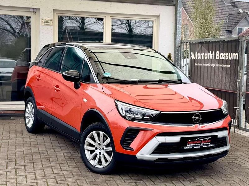 Power orange/dynamik orange Gebraucht 2021 Opel Crossland X SUV | 15.399 € (Fairer Preis) - Bild 1/3