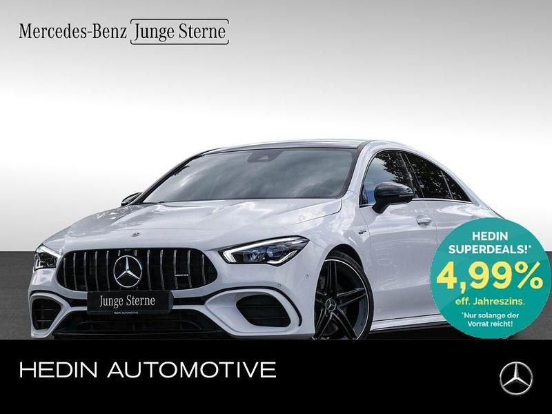 Unilack polarweiß Gebraucht 2021 Mercedes CLA45 AMG AMG Coupé | 47.998 € (Fairer Preis) - Bild 1/4