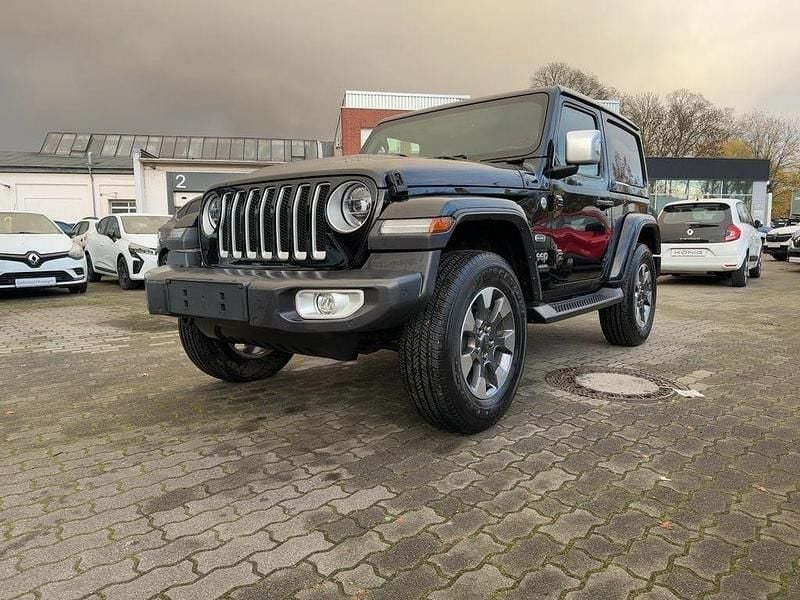 Schwarz Gebraucht 2022 Jeep Wrangler Sahara SUV | 48.990 € (Guter Preis) - Bild 1/4