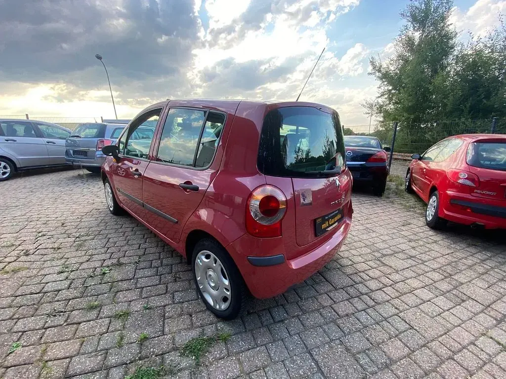 Gebraucht Renault Modus Authentique 75 PS (55 kW) 2005 Rot Van / Kleinbus