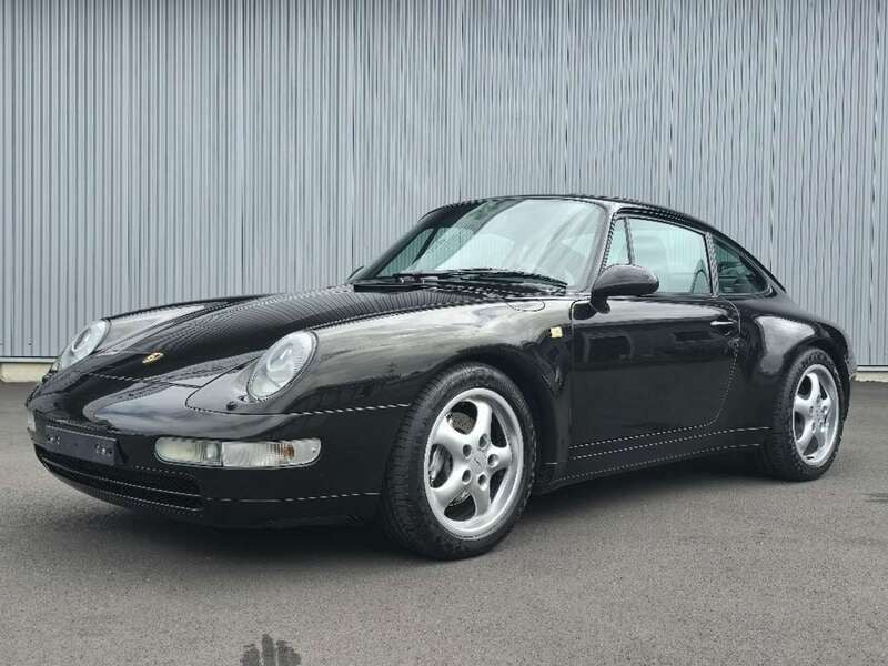 Schwarzmetallic (l744) Gebraucht 1995 Porsche 993 Coupé | 119.000 € - Bild 1/4