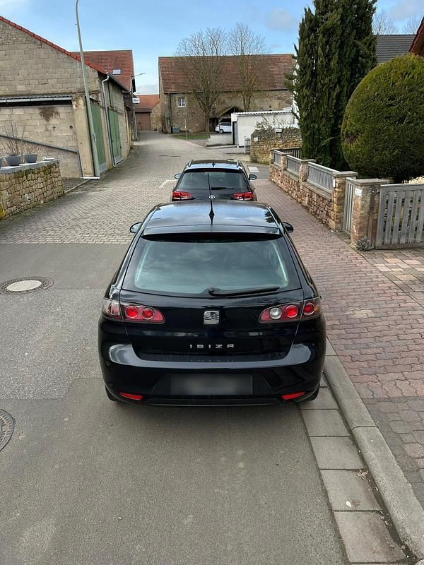 Gebraucht Seat Ibiza 86 PS (63 kW) 2007 Schwarz Kleinwagen