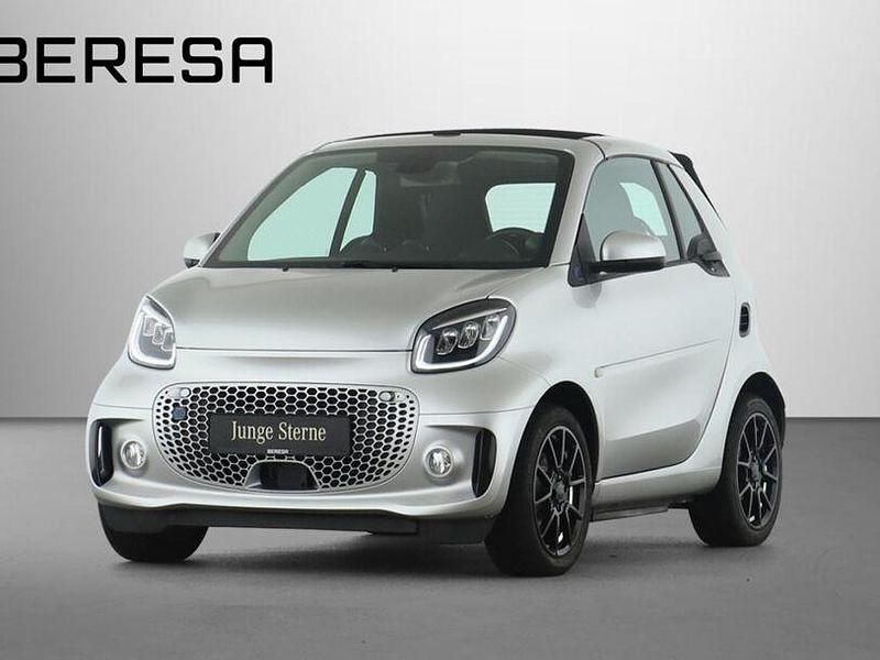 Silber Gebraucht 2021 Smart ForTwo Electric Drive Brabus Cabrio | 15.380 € (Fairer Preis) - Bild 1/4