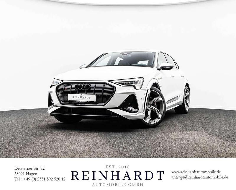 Gebraucht Audi e-tron Sportback Ambiente 369 kW (503 PS) 2022 Gletscherweiß metallic SUV
