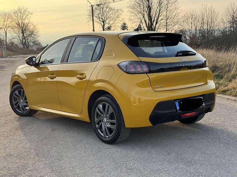Gebraucht Peugeot 208 Active 75 PS (55 kW) 2021 Gelb Kleinwagen
