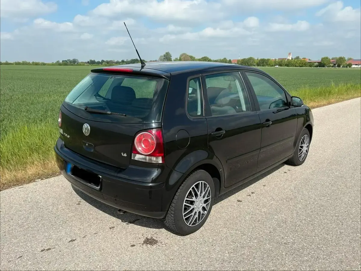 Gebraucht VW Polo 2007 Schwarz Kleinwagen