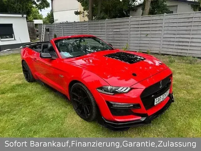Gebraucht Ford Mustang GT 466 PS (342 kW) 2019 Rot Cabrio