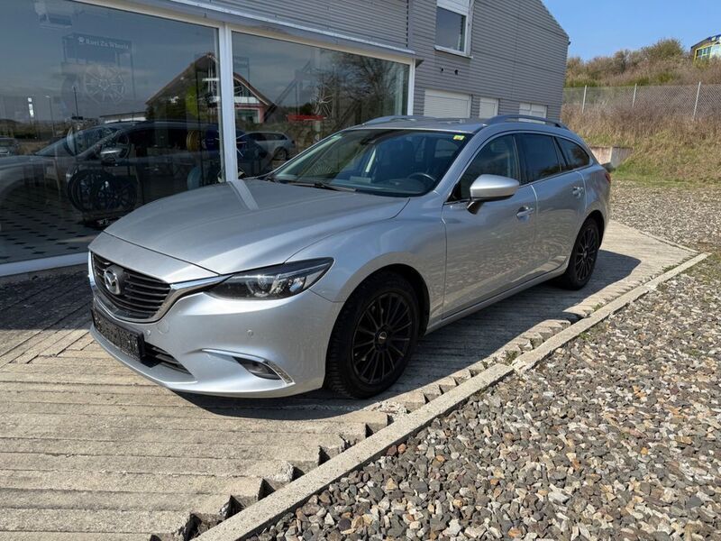 Grau Gebraucht 2015 Mazda 6 Sports-Line Kombi | 4.999 € (Fairer Preis) - Bild 1/4