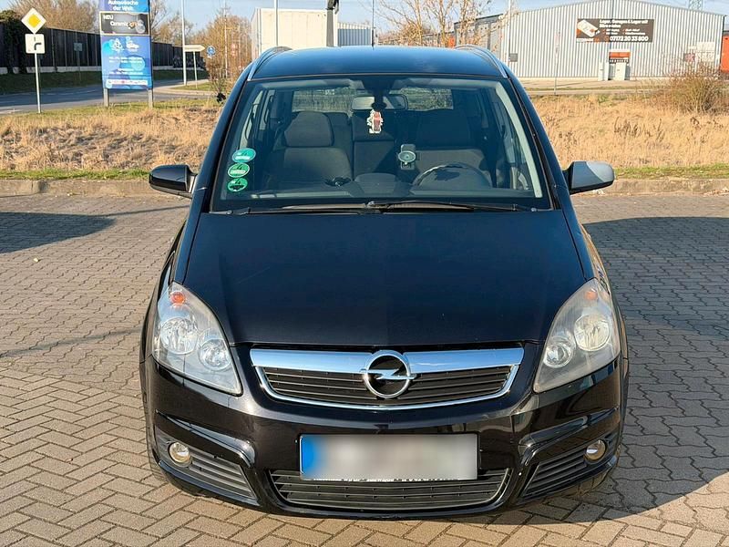 Gebraucht Opel Zafira 120 PS (88 kW) 2008 Schwarz Van / Kleinbus