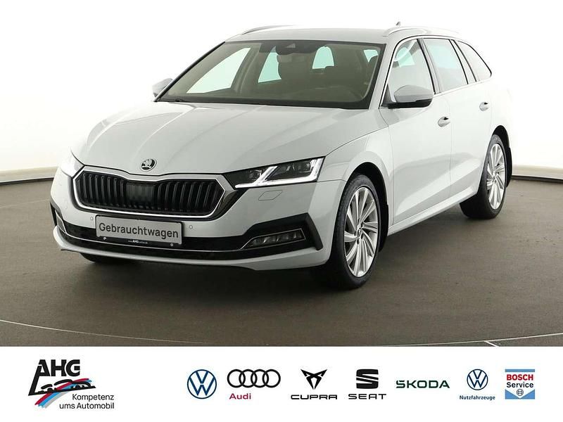 Gebraucht Skoda Octavia Style 116 PS (85 kW) 2023 Moonweiss metallic Kombi