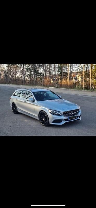Silber Gebraucht 2014 Mercedes C220 Kombi | 13.500 € (Superpreis) - Bild 1/4