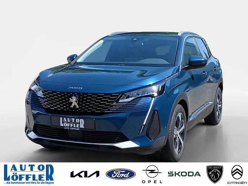 Blau Gebraucht 2021 Peugeot 3008 Allure SUV | 23.407 € (Etwas zu teuer) - Bild 1/4