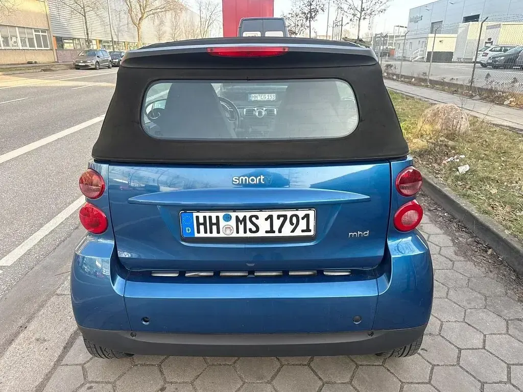 Gebraucht Smart ForTwo Cabrio 71 PS (52 kW) 2009 Blau Cabrio