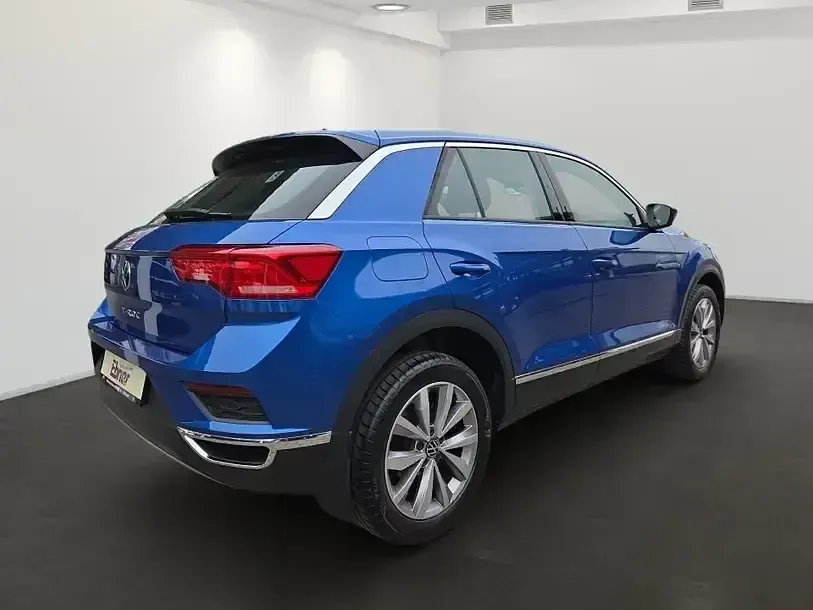 Second-hand VW T-Roc Style 110 CP (80 kW) 2021 Albastru SUV