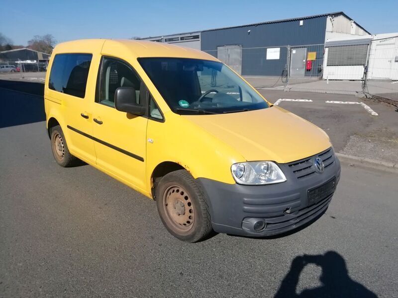 Gebraucht VW Caddy 69 PS (50 kW) 2008 Gelb Van / Kleinbus
