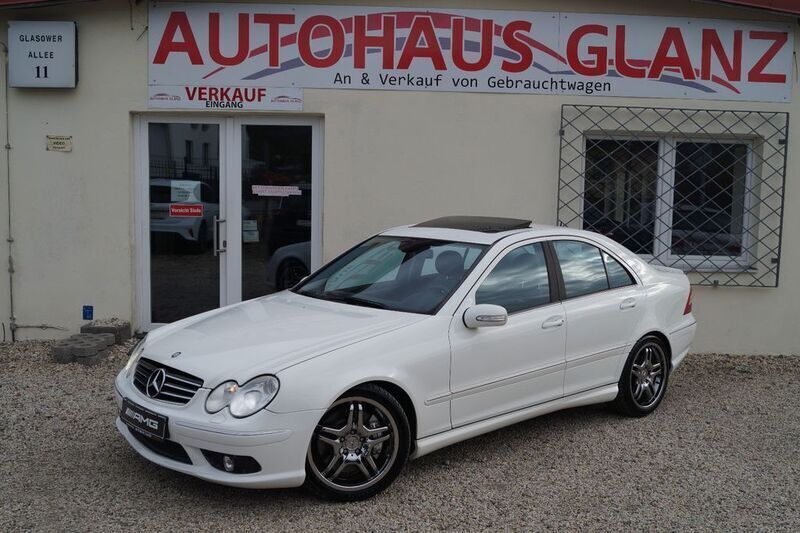 Alabasterweiss Gebraucht 2004 Mercedes C55 AMG AMG Limousine | 18.999 € (Guter Preis) - Bild 1/4