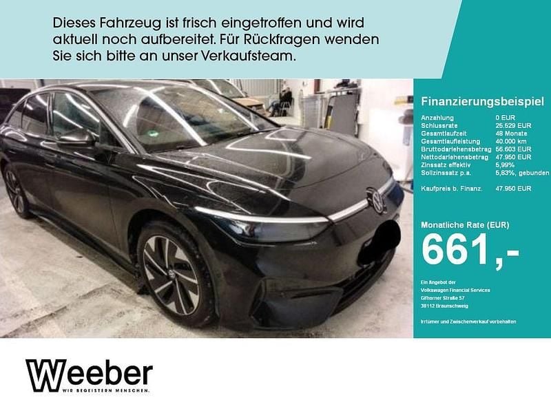 Gebraucht VW ID.7 Pro 210 kW (286 PS) 2025 Schwarz Limousine