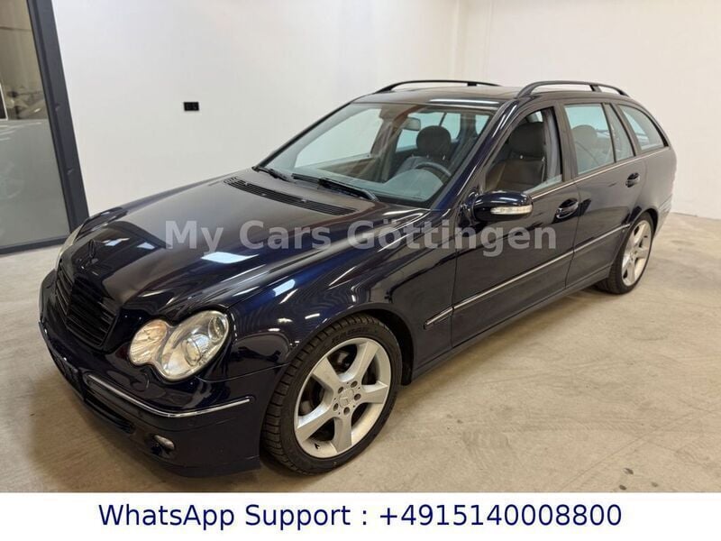 Blau Gebraucht 2006 Mercedes C280 Avantgarde Kombi | 5.990 € (Etwas zu teuer) - Bild 1/4