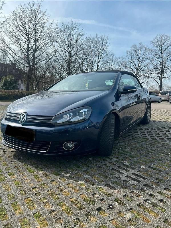 Gebraucht VW Golf Cabriolet 122 PS (89 kW) 2012 Blau Cabrio