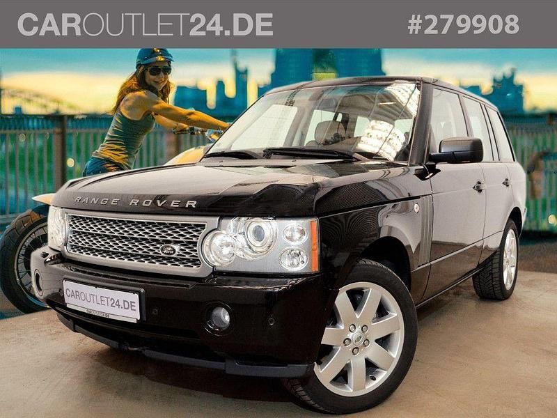 Schwarz Gebraucht 2008 Land Rover Range Rover Vogue SUV | 10.880 € (Fairer Preis) - Bild 1/4