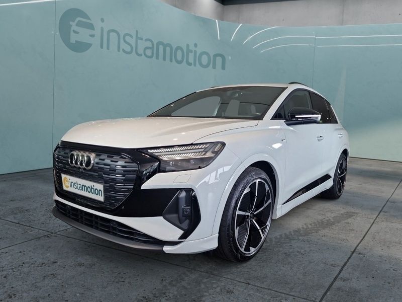Weiß Gebraucht 2023 Audi Q4 e-tron S-Line SUV | 40.530 € (Guter Preis) - Bild 1/4