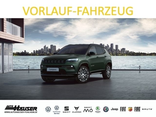 Zweifarb techno green/dach sch Neu 2025 Jeep Compass Summit SUV | 44.785 € - Bild 1/3