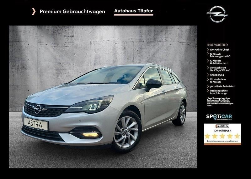 Gebraucht Opel Astra Elegance 122 PS (89 kW) 2022 Silber Kombi