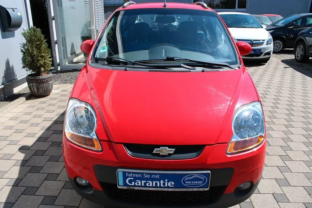 Gebraucht Chevrolet Matiz SX 67 PS (49 kW) 2009 Rot Kleinwagen