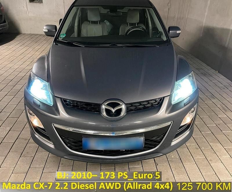 Gebraucht Mazda CX-7 173 PS (127 kW) 2010 Grau SUV