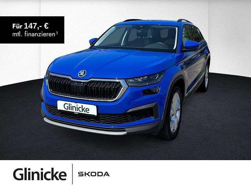 Blau Gebraucht 2021 Skoda Kodiaq Ambition SUV | 26.980 € (Guter Preis) - Bild 1/2