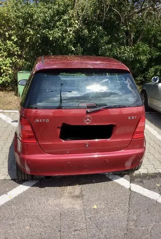 Gebraucht Mercedes A170 Avantgarde 90 PS (66 kW) 2000 Rot Kleinwagen