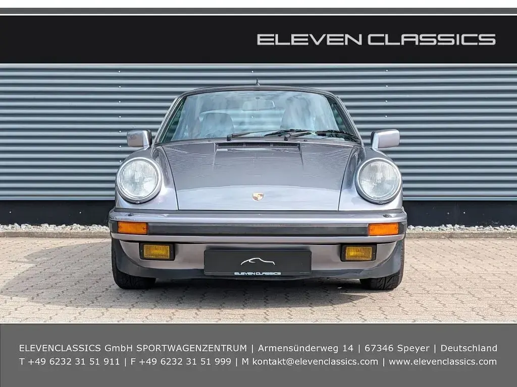 Gebraucht Porsche 911 231 PS (169 kW) 1987 Diamantblau Coupé