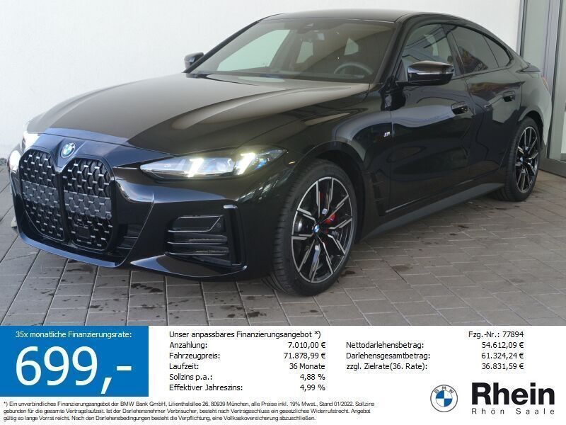 Schwarz Neu 2025 BMW 420 M Sport Limousine | 57.710 € (Fairer Preis) - Bild 1/4