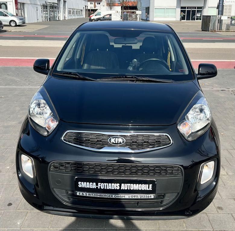 Gebraucht Kia Picanto 86 PS (63 kW) 2016 Schwarz Kleinwagen