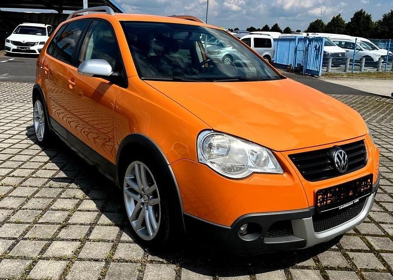 Orange Gebraucht 2008 VW Polo Cross Kleinwagen | 3.450 € (Guter Preis) - Bild 1/4