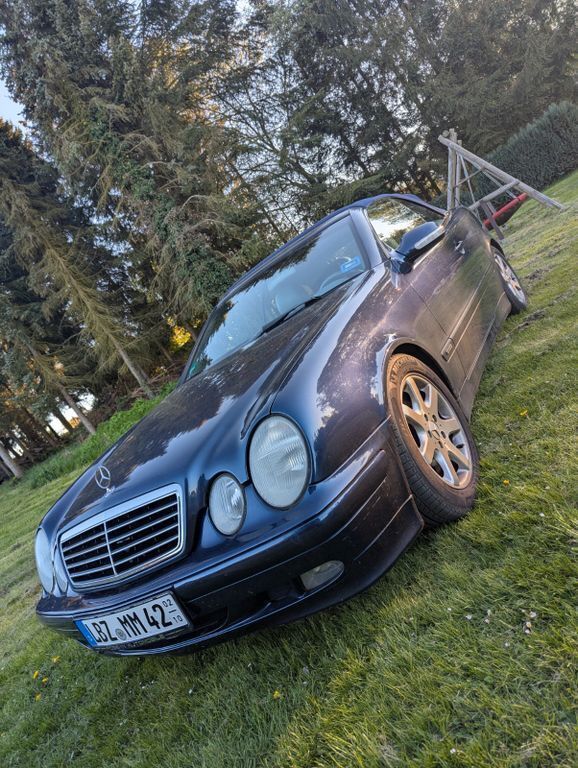 Gebraucht Mercedes CLK230 Elegance 197 PS (144 kW) 2000 Blau Coupé