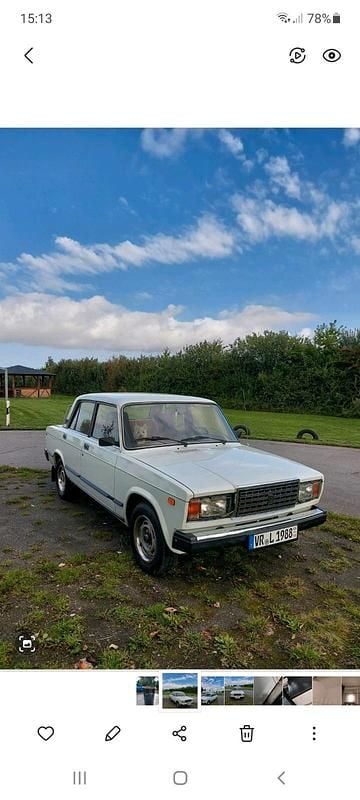 Gebraucht Lada 2107 65 PS (47 kW) 1988 Weiß Limousine