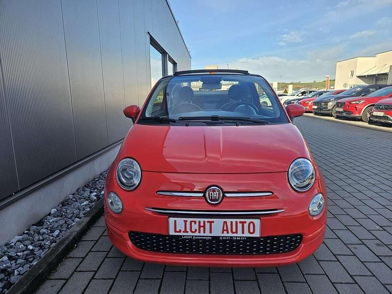 Gebraucht Fiat 500 Lounge 69 PS (50 kW) 2019 Colore esterno (corallo rot) Cabrio