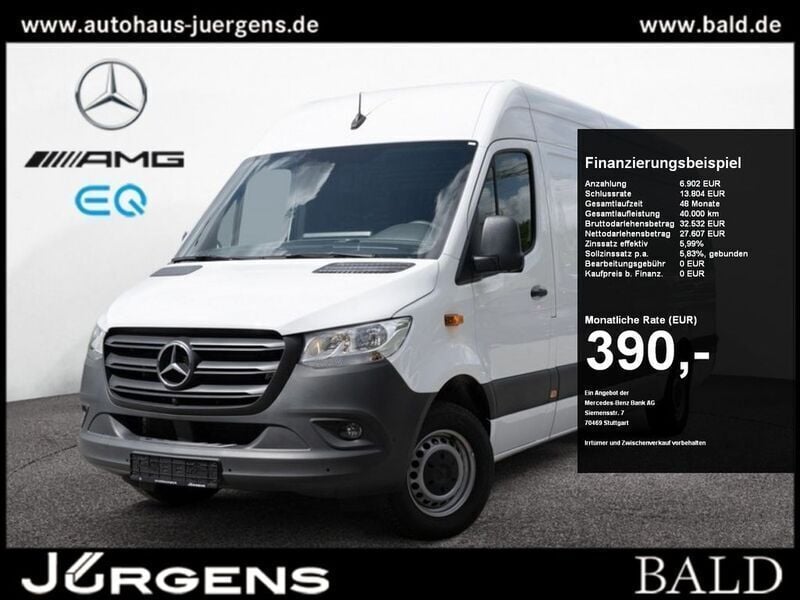 Weiß Gebraucht 2023 Mercedes Sprinter Van | 34.509 € (Superpreis) - Bild 1/4