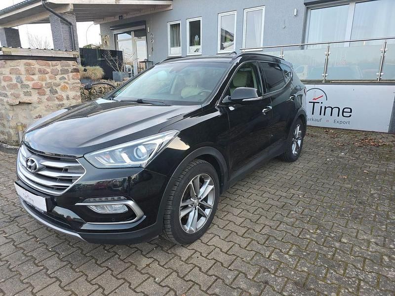 Gebraucht Hyundai Santa Fe Premium 200 PS (147 kW) 2017 Schwarz SUV