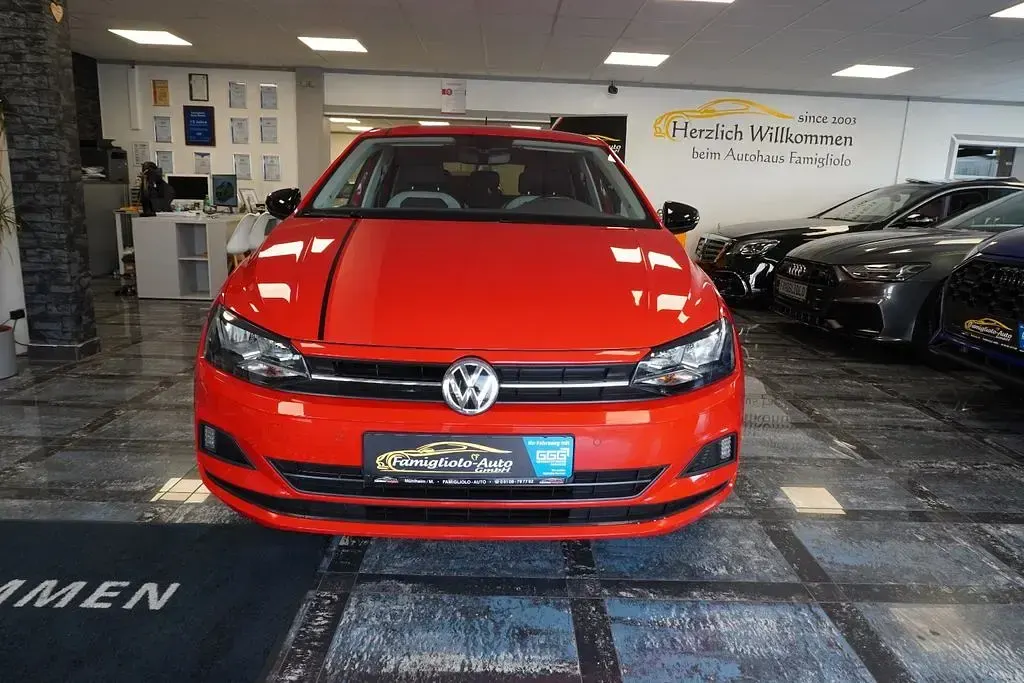 Gebraucht VW Polo Beats 75 PS (55 kW) 2018 Rot Kleinwagen